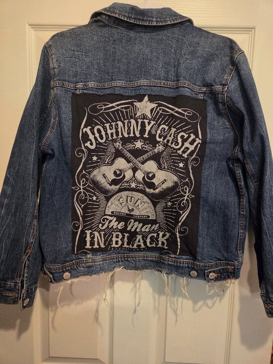 Old Navy Jackets & Blazers - Distressed denim jacket